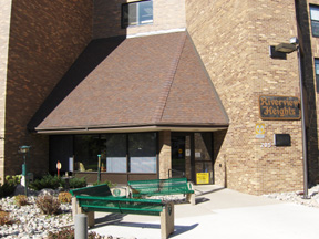Riverview Heights front entrance